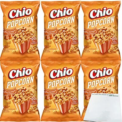 usy Chio Ready Made Popcorn Caramel Lot de 6 paquets de 6 paquets de 120 g + bloc - Publicité usy Chio Ready Made Popcorn Caramel Lot de 6 paquets de 6 paquets de 120 g + bloc - Publicité