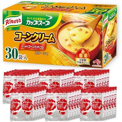 aispeed - Knorr Cup Soup - Crème de maïs - 30 sachets - Soupe en gobelet - Publicité aispeed - Knorr Cup Soup - Crème de maïs - 30 sachets - Soupe en gobelet - Publicité