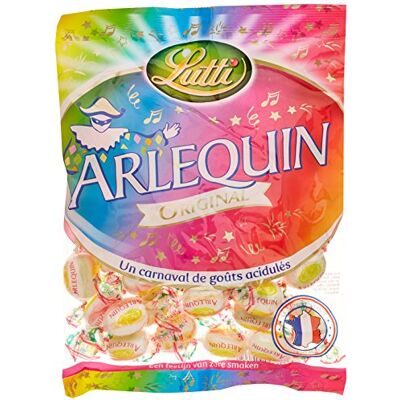 Lutti Arlequin Original le Sachet 250 g Lot de 6 - Publicité Lutti Arlequin Original le Sachet 250 g Lot de 6 - Publicité
