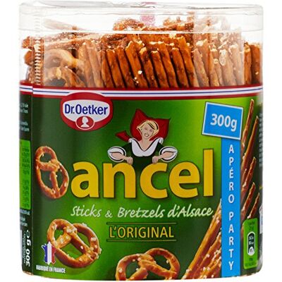 Dr. Oetker Ancel Le Tubo Sticks/Bretzels d'Alsace, 300g - Publicité Dr. Oetker Ancel Le Tubo Sticks/Bretzels d'Alsace, 300g - Publicité
