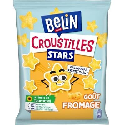 Génerique BELIN CROUSTILLES Stars Fromage 90G Lot De (4) livraison offerte - Publicité Génerique BELIN CROUSTILLES Stars Fromage 90G Lot De (4) livraison offerte - Publicité