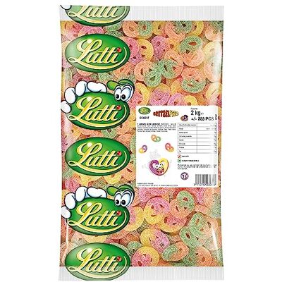 Lutti Bretzel fizz 2kg - Publicité Lutti Bretzel fizz 2kg - Publicité