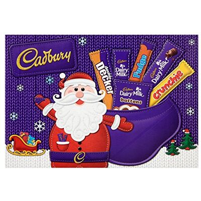 Cadbury Santa Selection Box 180g - Publicité Cadbury Santa Selection Box 180g - Publicité