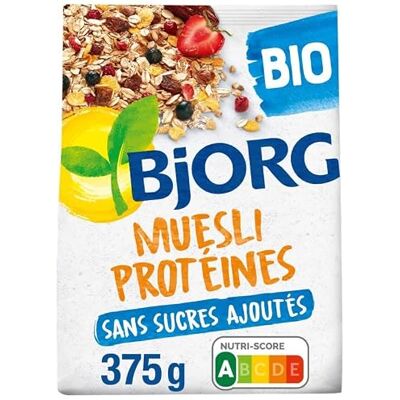 BJORG Muesli Proteines Soja 375G Lot De 3 - Publicité BJORG Muesli Proteines Soja 375G Lot De 3 - Publicité