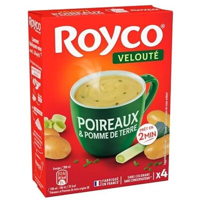 genéric ROYCO Veloute De Poireaux & Pomme De Terre X 4S 54G Trois Articles - Publicité genéric ROYCO Veloute De Poireaux & Pomme De Terre X 4S 54G Trois Articles - Publicité
