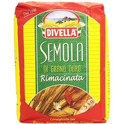 Divella SEMOLA GR.DURO KG5 RIMACIN. Publicité Divella SEMOLA GR.DURO KG5 RIMACIN. Publicité