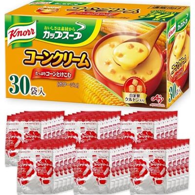 aispeed - Knorr Cup Soup - Crème de maïs - 30 sachets - Soupe en gobelet - Publicité aispeed - Knorr Cup Soup - Crème de maïs - 30 sachets - Soupe en gobelet - Publicité
