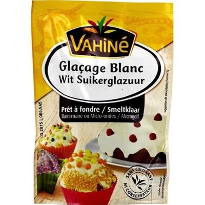 Vahiné Glaçage Blanc Prêt à Fondre 120g (lot d - Publicité Vahiné Glaçage Blanc Prêt à Fondre 120g (lot d - Publicité