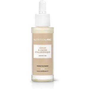 Nutrition-pro Sérum à l'acide hyaluronique 50ml Sérum de jour anti-âge Hydratation intense Fabriqué en France Nutrition pro - Publicité Nutrition-pro Sérum à l'acide hyaluronique 50ml Sérum de jour anti-âge Hydratation intense Fabriqué en France Nutrition pro - Publicité