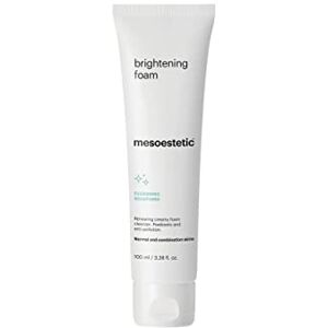 Mesoestetic brightening foam 100ml Mousse nettoyante Rénovatrice, rééquilibrante et anti-pollution. Peaux normales et mixtes. Publicité Mesoestetic brightening foam 100ml Mousse nettoyante Rénovatrice, rééquilibrante et anti-pollution. Peaux normales et mixtes. Publicité