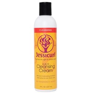 Jessicurl Crème nettoyante pour cheveux, sans parfum ajouté, 8 fl oz. Shampoing hydratant pour cheveux bouclés, shampoing sans sulfate pour cheveux secs - Publicité Jessicurl Crème nettoyante pour cheveux, sans parfum ajouté, 8 fl oz. Shampoing hydratant pour cheveux bouclés, shampoing sans sulfate pour cheveux secs - Publicité