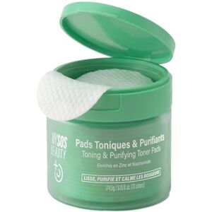 MY SOS BEAUTY Pads Toniques & Purifiants 70 Cotons Toniques Pads Coréens Exfoliants Visage Zinc, Acide Lactique, Centella Asiatica & Niacinamide Réduit Sébum, Pores & Imperfections - Publicité MY SOS BEAUTY Pads Toniques & Purifiants 70 Cotons Toniques Pads Coréens Exfoliants Visage Zinc, Acide Lactique, Centella Asiatica & Niacinamide Réduit Sébum, Pores & Imperfections - Publicité