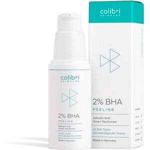 colibri skincare 2% BHA PEELING (30ml) Gel exfoliant à base d’acide salicylique (salicylic acid) pour une peau purifiée en profondeur Minimise les points noirs et boutons - Publicité colibri skincare 2% BHA PEELING (30ml) Gel exfoliant à base d’acide salicylique (salicylic acid) pour une peau purifiée en profondeur Minimise les points noirs et boutons - Publicité