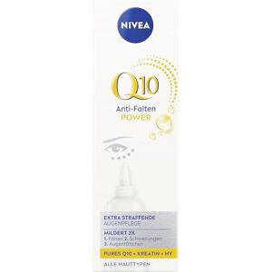 NIVEA Q10 Crème contour des yeux anti-rides Power Extra raffermissant pour les yeux, soulage les rides et les gonflements, crème hydratante raffermissante avec Q10, créatine et acide hyaluronique (15 - Publicité NIVEA Q10 Crème contour des yeux anti-rides Power Extra raffermissant pour les yeux, soulage les rides et les gonflements, crème hydratante raffermissante avec Q10, créatine et acide hyaluronique (15 - Publicité
