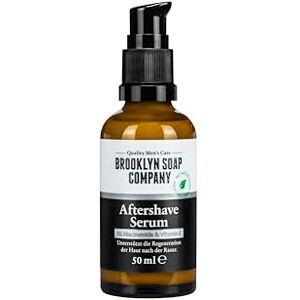 Brooklyn Soap Company , Sérum après-rasage 50 ml Soin naturel après le rasage Apaise la peau, prévient les irritations & atténue les rougeurs - Publicité Brooklyn Soap Company , Sérum après-rasage 50 ml Soin naturel après le rasage Apaise la peau, prévient les irritations & atténue les rougeurs - Publicité