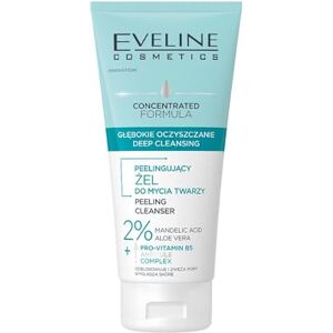 EVELINE COSMETICS Gel Nettoyant Exfoliant Visage à l'Acide Mandélique, Aloe & Pro-Vitamine B5 Nettoyant Profond pour une Peau Lisse & Radieuse, 150 ml - Publicité EVELINE COSMETICS Gel Nettoyant Exfoliant Visage à l'Acide Mandélique, Aloe & Pro-Vitamine B5 Nettoyant Profond pour une Peau Lisse & Radieuse, 150 ml - Publicité