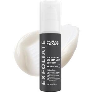 PAULA'S CHOICE SKIN PERFECTING 2% BHA Exfoliant Peeling Visage Réduit les Points Noirs, les Imperfections & Pores Dilatés avec Acide Salicylique & Glycerin Tous Types de Peaux 100 ml - Publicité PAULA'S CHOICE SKIN PERFECTING 2% BHA Exfoliant Peeling Visage Réduit les Points Noirs, les Imperfections & Pores Dilatés avec Acide Salicylique & Glycerin Tous Types de Peaux 100 ml - Publicité