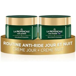La Provençale Bio Routine Visage Anti-Âge Crème Jour & Nuit Certifiée Bio Huile d'Olive BIO AOP Provence Pour Tous Types de Peaux - Publicité La Provençale Bio Routine Visage Anti-Âge Crème Jour & Nuit Certifiée Bio Huile d'Olive BIO AOP Provence Pour Tous Types de Peaux - Publicité