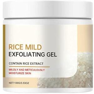 vokkrv Rice Gel nettoyant hydratant,Gommage Visage au Riz Gommage éclaircissant pour le corps,nettoyant pour les pores du visage, gel exfoliant Gommage Hydratant Visage Éclaircissant (1PC, 100G) - Publicité vokkrv Rice Gel nettoyant hydratant,Gommage Visage au Riz Gommage éclaircissant pour le corps,nettoyant pour les pores du visage, gel exfoliant Gommage Hydratant Visage Éclaircissant (1PC, 100G) - Publicité