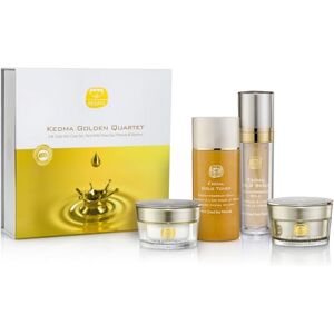 KEDMA Kit Soin Visage à l'Or 24K Tonique, Sérum, Crème et Masque Anti-Âge et Éclat 4 Produits - Publicité KEDMA Kit Soin Visage à l'Or 24K Tonique, Sérum, Crème et Masque Anti-Âge et Éclat 4 Produits - Publicité