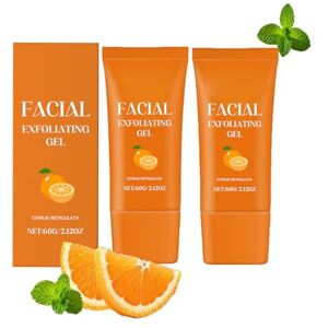 LinBomZony Lot de 2 gels exfoliants nettoyants pour le visage et le corps Mélange hydratant pour enlever la saleté et l'huile Vernis éclaircissant pour la peau Hydratant et doux - Publicité LinBomZony Lot de 2 gels exfoliants nettoyants pour le visage et le corps Mélange hydratant pour enlever la saleté et l'huile Vernis éclaircissant pour la peau Hydratant et doux - Publicité