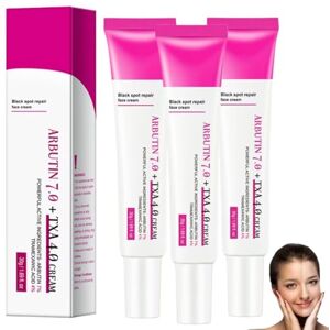 Raqqvy Arbutin 7%+Tranexamic Acid 4% Cream,Arbutin 7.0 Txa 4.0 Cream Original,Creme Eclaircissante Peau Noir Puissant,Creme Anti Tache Visage,Skin and Out,Niacinamide,Glutathion,Taches,Soin Visage Coréen (3) - Publicité Raqqvy Arbutin 7%+Tranexamic Acid 4% Cream,Arbutin 7.0 Txa 4.0 Cream Original,Creme Eclaircissante Peau Noir Puissant,Creme Anti Tache Visage,Skin and Out,Niacinamide,Glutathion,Taches,Soin Visage Coréen (3) - Publicité