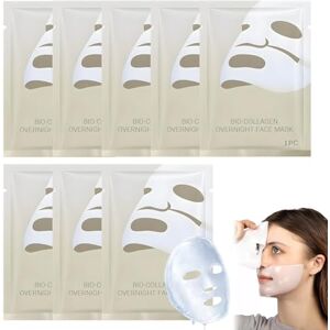 Eniyou 8 Articles Masque Bio Collagene Masque De Nuit Collagene Visage,Doux Et Apaisants, Hydratants En Profondeur, Raffermissant La Peau, RenforçAnt La BarrièRe CutanéE, AdaptéS à Tous Les Types De Peau - Publicité Eniyou 8 Articles Masque Bio Collagene Masque De Nuit Collagene Visage,Doux Et Apaisants, Hydratants En Profondeur, Raffermissant La Peau, RenforçAnt La BarrièRe CutanéE, AdaptéS à Tous Les Types De Peau - Publicité