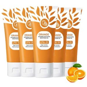 vokkrv Gel Exfoliant Aux Enzymes D'orange,50g Gel Exfoliant Bio Pour Le Visage Et Le Corps,Gommage Corps Exfoliants,Exfoliants Hydratant Nettoyant En Profondeur Pour Visage Pour Tous Types De Peau (5PC, 50g) - Publicité vokkrv Gel Exfoliant Aux Enzymes D'orange,50g Gel Exfoliant Bio Pour Le Visage Et Le Corps,Gommage Corps Exfoliants,Exfoliants Hydratant Nettoyant En Profondeur Pour Visage Pour Tous Types De Peau (5PC, 50g) - Publicité
