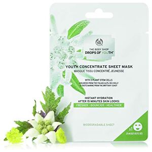 The Body Shop - Drops Of Youth Concentr. - 21 ml - Masque feuille - Publicité The Body Shop - Drops Of Youth Concentr. - 21 ml - Masque feuille - Publicité