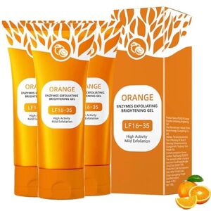 vokkrv Gel exfoliant naturel orange, gommages nettoyants visage à l'orange, gels éclaircissants pour le visage et le corps (3PC, 50g) - Publicité vokkrv Gel exfoliant naturel orange, gommages nettoyants visage à l'orange, gels éclaircissants pour le visage et le corps (3PC, 50g) - Publicité
