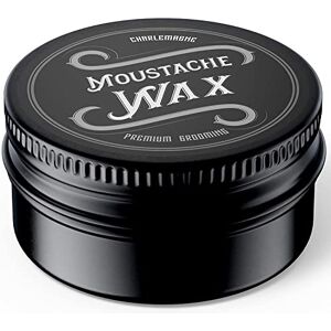 Charlemagne Cire à Moustache de Soin de la Barbe pour Homme Avec Vraie Cire d'Abeille et Beurre de Coco Ingrédients Naturels - Publicité Charlemagne Cire à Moustache de Soin de la Barbe pour Homme Avec Vraie Cire d'Abeille et Beurre de Coco Ingrédients Naturels - Publicité