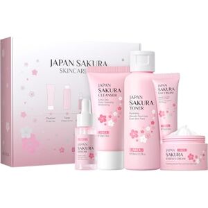 Laikou - Sakura Skin Care Set - Contents: Cleanser - Toner - Skin care set - Publicité Laikou - Sakura Skin Care Set - Contents: Cleanser - Toner - Skin care set - Publicité