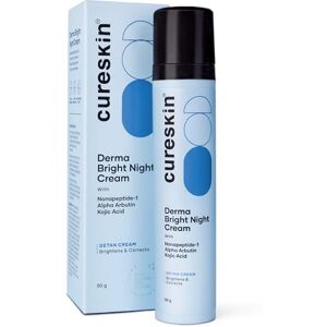 Cureskin Pack Débronzant à l'acide kojique, Crème anti-bronzage, Crème éclaircissante, Crème de nuit Derma Bright - Publicité Cureskin Pack Débronzant à l'acide kojique, Crème anti-bronzage, Crème éclaircissante, Crème de nuit Derma Bright - Publicité