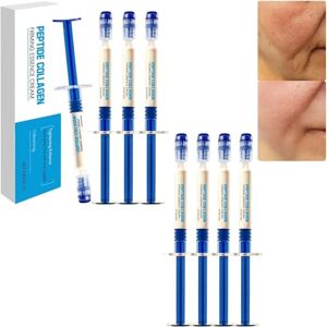 JASUBAI Crème à l'essence élastique au collagène polypeptidique, lotion raffermissante anti-rides au collagène, lifting hydratant pour le visage et le cou, éclaircit la peau, réduit les ridules (8Pcs) - Publicité JASUBAI Crème à l'essence élastique au collagène polypeptidique, lotion raffermissante anti-rides au collagène, lifting hydratant pour le visage et le cou, éclaircit la peau, réduit les ridules (8Pcs) - Publicité