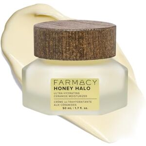 Farmacy Crème hydratante pour le visage Honey Halo Ceramide Lotion hydratante pour le visage pour peau sèche (1,7 once) - Publicité Farmacy Crème hydratante pour le visage Honey Halo Ceramide Lotion hydratante pour le visage pour peau sèche (1,7 once) - Publicité