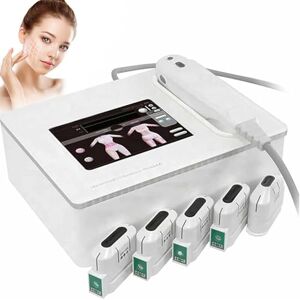 HNBYLMM Appareil de Lifting corporel Anti-âge Portable, rajeunissement de la Peau du Visage, élimination des Rides avec 5 têtes de Cartouches, Appareil de beauté pour Le Visage, Le Cou, l'abdomen - Publicité HNBYLMM Appareil de Lifting corporel Anti-âge Portable, rajeunissement de la Peau du Visage, élimination des Rides avec 5 têtes de Cartouches, Appareil de beauté pour Le Visage, Le Cou, l'abdomen - Publicité