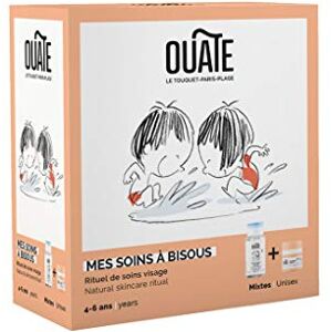 OUATE Mes Soins à Bisous Coffret Découverte Soin Visage pour Enfant (Mixte) 4-6 Ans 1 Soin Hydratant 30 ml + 1 Nettoyant Visage 150 ml Formules Vegan Made in France - Publicité OUATE Mes Soins à Bisous Coffret Découverte Soin Visage pour Enfant (Mixte) 4-6 Ans 1 Soin Hydratant 30 ml + 1 Nettoyant Visage 150 ml Formules Vegan Made in France - Publicité