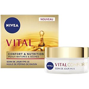 NIVEA - Vital Comfort Day Cream SPF15 - SPF15 - 50 ml - Crème de Jour - Publicité NIVEA - Vital Comfort Day Cream SPF15 - SPF15 - 50 ml - Crème de Jour - Publicité