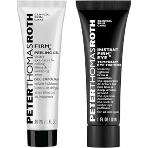 Peter Thomas Roth FIRMx™ Kit anti-âge Gel exfoliant + sérum raffermissant pour le visage avec collagène, peptides et enzymes Exfoliant et rajeunissant Pour peaux matures et fatiguées 30 ml de - Publicité Peter Thomas Roth FIRMx™ Kit anti-âge Gel exfoliant + sérum raffermissant pour le visage avec collagène, peptides et enzymes Exfoliant et rajeunissant Pour peaux matures et fatiguées 30 ml de - Publicité