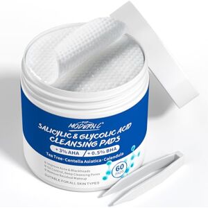 POP MODERN.C Disques Nettoyants pour le Visage à Base D'Acide Salicylique et D'Acide Glycolique, Disques Exfoliants à L'Arbre à Thé, Exfoliation, ContrôLe du SéBum, ÉLimination des Points Noirs et de L'Acné - Publicité POP MODERN.C Disques Nettoyants pour le Visage à Base D'Acide Salicylique et D'Acide Glycolique, Disques Exfoliants à L'Arbre à Thé, Exfoliation, ContrôLe du SéBum, ÉLimination des Points Noirs et de L'Acné - Publicité