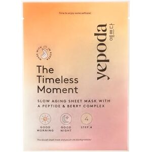 Yepoda The Timeless Moment, Masque en tissu aux peptides anti-âge, Hydratant et Régénérant, Masque Coréen Végan pour Tous Types de Peau, 25 ml - Publicité Yepoda The Timeless Moment, Masque en tissu aux peptides anti-âge, Hydratant et Régénérant, Masque Coréen Végan pour Tous Types de Peau, 25 ml - Publicité