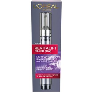 L’Oréal Paris L'Oréal Paris Revitalift Filler Siero Antirughe Rivolumizzante con Acido Ialuronico Ultra-Concentrato, 16 ml - Publicité