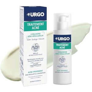 Urgo – Concentré sébo-régulateur 30ml – Anti-imperfections- Purifiant – Matifiant – Peaux à tendance acnéique – Note Yuka : 91/100* - Publicité Urgo – Concentré sébo-régulateur 30ml – Anti-imperfections- Purifiant – Matifiant – Peaux à tendance acnéique – Note Yuka : 91/100* - Publicité