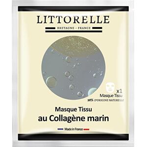 Littorelle Masque Visage & Cou au Collagène Marin 4% Effet Liftant Soin Anti-Âge, Anti-Rides Haute Concentration Vitamine E & Hydratation Intense 98% Naturel Fabriqué en France Lot de 5 - Publicité Littorelle Masque Visage & Cou au Collagène Marin 4% Effet Liftant Soin Anti-Âge, Anti-Rides Haute Concentration Vitamine E & Hydratation Intense 98% Naturel Fabriqué en France Lot de 5 - Publicité