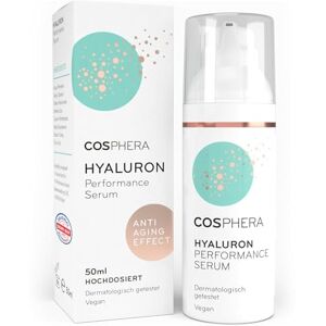 Cosphera Performance Sérum hyaluron 50 ml Acide Hyaluronique Concentré Gel pour le Visage, cou, décolleté et yeux Anti-âge & l'humidité Traitement anti-rides pour les hommes et les femmes - Publicité Cosphera Performance Sérum hyaluron 50 ml Acide Hyaluronique Concentré Gel pour le Visage, cou, décolleté et yeux Anti-âge & l'humidité Traitement anti-rides pour les hommes et les femmes - Publicité