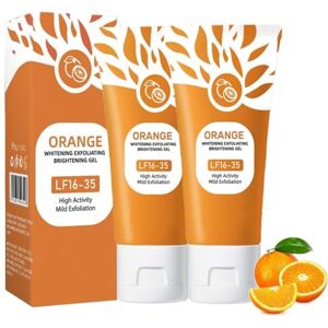 vokkrv Gel Exfoliant Aux Enzymes D'orange,50g Gel Exfoliant Bio Pour Le Visage Et Le Corps,Gommage Corps Exfoliants,Exfoliants Hydratant Nettoyant En Profondeur Pour Visage Pour Tous Types De Peau (2PC, 50g) - Publicité vokkrv Gel Exfoliant Aux Enzymes D'orange,50g Gel Exfoliant Bio Pour Le Visage Et Le Corps,Gommage Corps Exfoliants,Exfoliants Hydratant Nettoyant En Profondeur Pour Visage Pour Tous Types De Peau (2PC, 50g) - Publicité