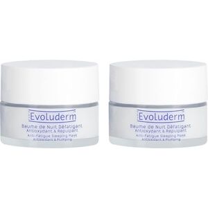 Evoluderm Baume de Nuit Défatigant Antioxydant & Repulpant 50 ml 92% d'Origine Naturelle Végan Fabrication Française Lot de 2 x 50 ml - Publicité Evoluderm Baume de Nuit Défatigant Antioxydant & Repulpant 50 ml 92% d'Origine Naturelle Végan Fabrication Française Lot de 2 x 50 ml - Publicité