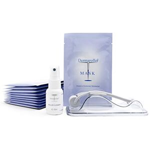 Dermaroller Kit de démarrage pour votre visage : masque à l'acide hyaluronique (10 pièces) + kit original HC902 – 162 vraies aiguilles – Microneedling professionnel pour la maison – - Publicité Dermaroller Kit de démarrage pour votre visage : masque à l'acide hyaluronique (10 pièces) + kit original HC902 – 162 vraies aiguilles – Microneedling professionnel pour la maison – - Publicité