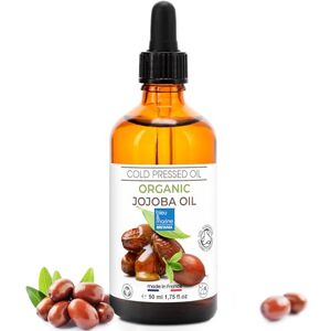 bleu & marine Bretania Huile de Jojoba Bio, Pure et 100% Naturelle, Huile Visage, Hydratante Cheveux et Barbe, Anti Âge, Huile Démaquillante Visage, Sérum Cils, Huile Cuticules, Ongles, Soin Peau Atopique 50 ml - Publicité bleu & marine Bretania Huile de Jojoba Bio, Pure et 100% Naturelle, Huile Visage, Hydratante Cheveux et Barbe, Anti Âge, Huile Démaquillante Visage, Sérum Cils, Huile Cuticules, Ongles, Soin Peau Atopique 50 ml - Publicité
