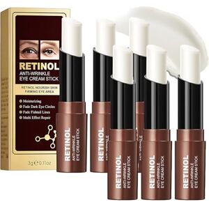 Eniyou 6 Pièces Creme Contour Des Yeux Crème Contour Des Yeux Creme Anti Cerne Et Poche Retinol Eye Stick Doux Non Irritant Hydrate Réhydrate Améliore Le Teint Irrégulier Raffermit Lifte Portable Hygiénique - Publicité Eniyou 6 Pièces Creme Contour Des Yeux Crème Contour Des Yeux Creme Anti Cerne Et Poche Retinol Eye Stick Doux Non Irritant Hydrate Réhydrate Améliore Le Teint Irrégulier Raffermit Lifte Portable Hygiénique - Publicité